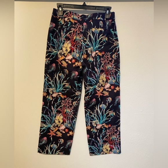 J. Crew Pants - J Crew Ocean Print Pants